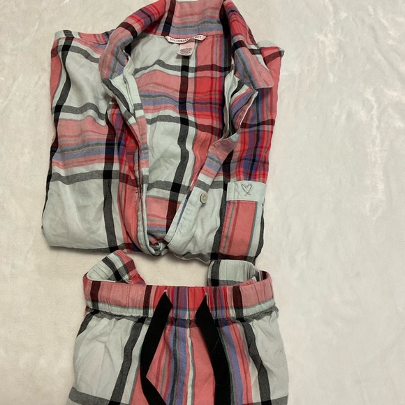 Victoria's Secret Plaid Pajama Set - Red and Black - Picture 10 of 10